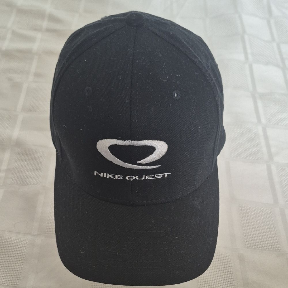 Nike Quest Black and White Logo Cap